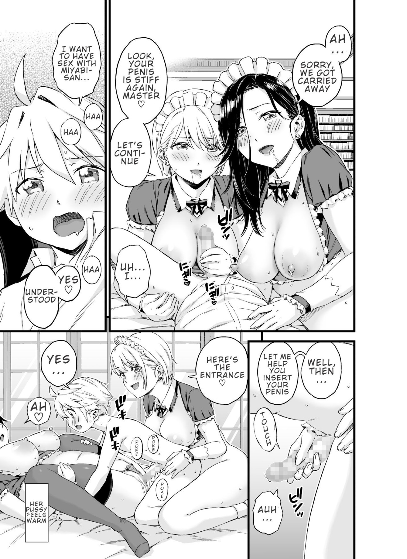 Hentai Manga Comic-Breast Milk Play With Master-Read-23